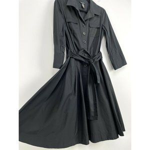 BANANA REPUBLIC Cotton Stretch Knee Length Button